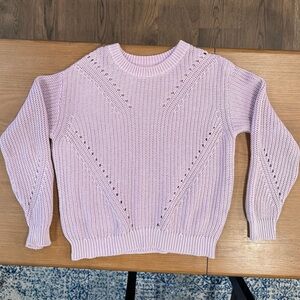 Purple Knit Sweater Marine Layer